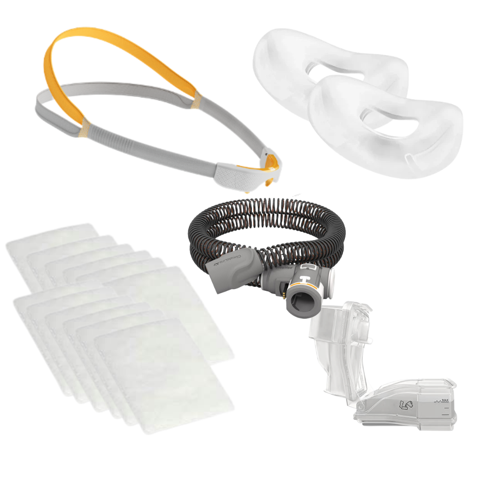 Fisher & Paykel Solo Nasal Pillow Mask Basic Bundle with Heated Tubing