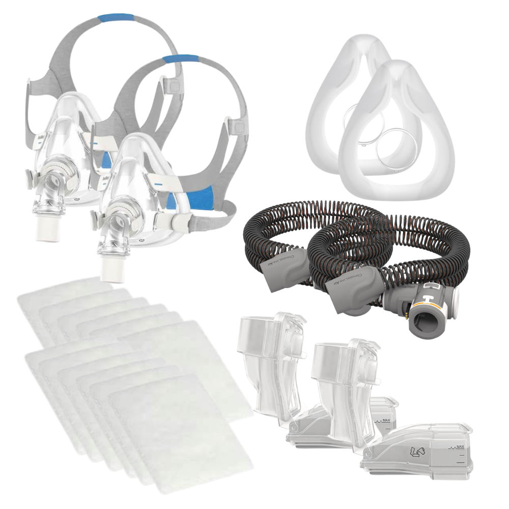 ResMed AirFit F20 Premium Bundle with Heated Tubing
