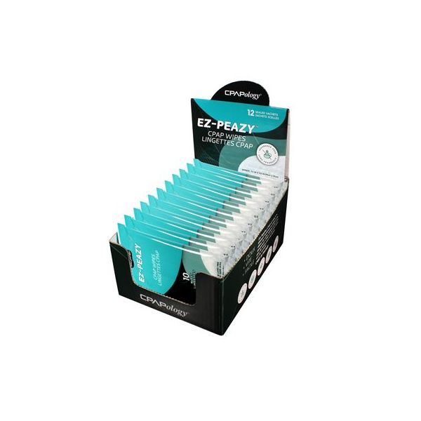 CPAPology EZ-Peazy CPAP Wipes
