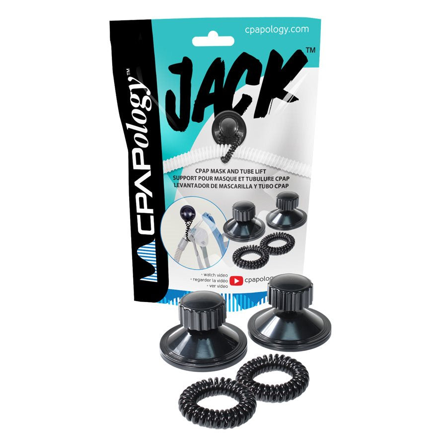 CPAPology | Jack CPAP Mask and Tube Lift